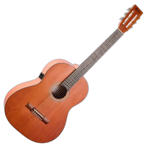 Violão Eletroacústico Rozini Eco Neo Clássico RX206.FC2.F.M com Tampo em Mogno e Fishman Clásica II