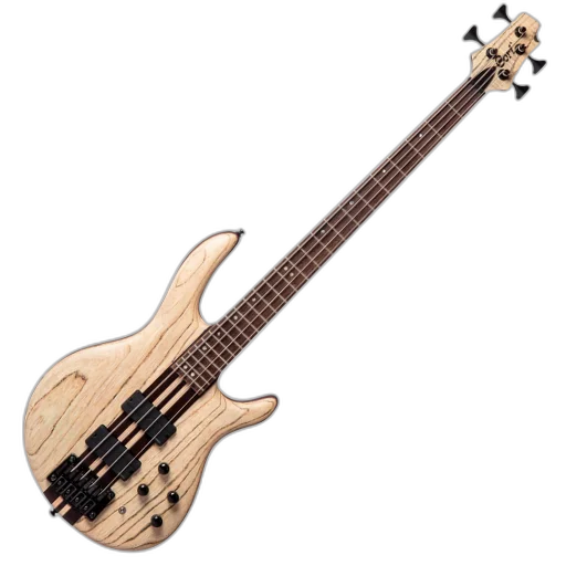 Contrabaixo 4 Cordas Ativo Cort A4 Ultra Ash ENB com Captadores Fishman Fluence e Case