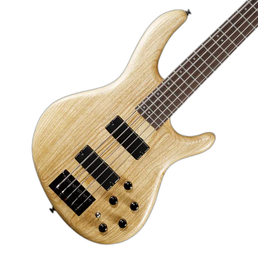 Contrabaixo Elétrico 5 Cordas Cort Action DLX V AS OPN com Corpo em Ash EQ Ativo Markbass e Captadores Powersound