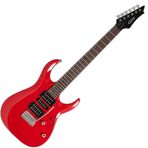 Guitarra Cort X200 CRD Candy Red com Captadores HSH Powersound