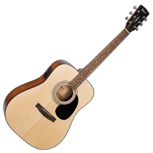 Violão Eletroacústico Cort AD810E OP Folk com Tampo Spruce e Pré CE304T Open Pore Natural