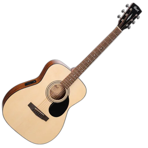Violão Eletroacústico Cort AF510E OP Concert com Tampo em Spruce Corpo em Mogno Pré CE304T e Bag