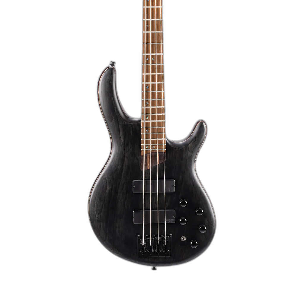 Contrabaixo 4 Cordas Ativo Cort B4 Element OPTB com Bartolini MK1 Escala Roasted Maple Ponte MetalCraft M4 e Acabamento Fosco