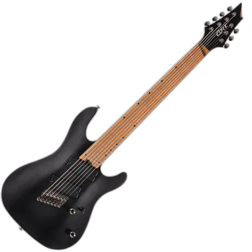 Guitarra Cort KX307 MS OPBK 7 Cordas Multiescala com Captadores PowerBar