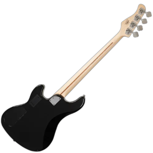 Contrabaixo Cort GB34JJ BK 4 Cordas Ativo Jazz Bass Preto