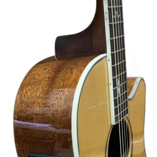 Violão Eletroacústico Cort MJ MFDX Natural Mini Jumbo com Capa