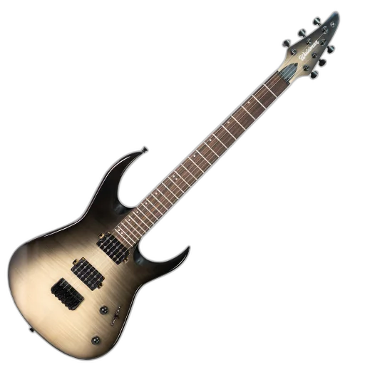 Guitarra Waldman WM320F BKB Black Burst com Captadores HH e Flamed Maple Top