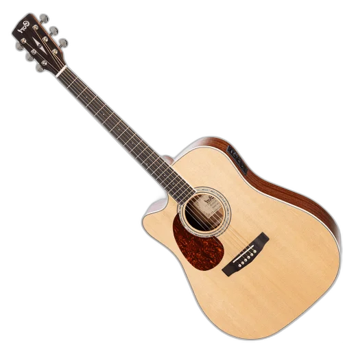 Violão Cort MR710F LH Canhoto Dreadnought com Tampo Sólido e Equalizador Fishman Presys