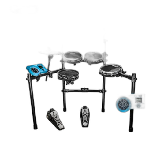 Bateria Eletrônica X Pro Ed4 Full Mesh Head Pads Dual Zone Com Banco
