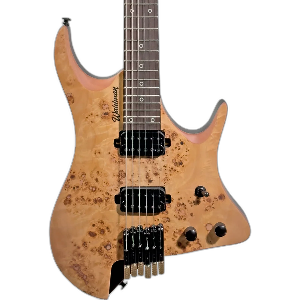 Corpo Mahogany + Poplar Burl Natural