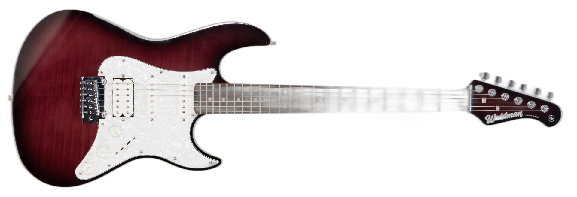 Guitarra Waldman ST-511F-FVI em Red Bright