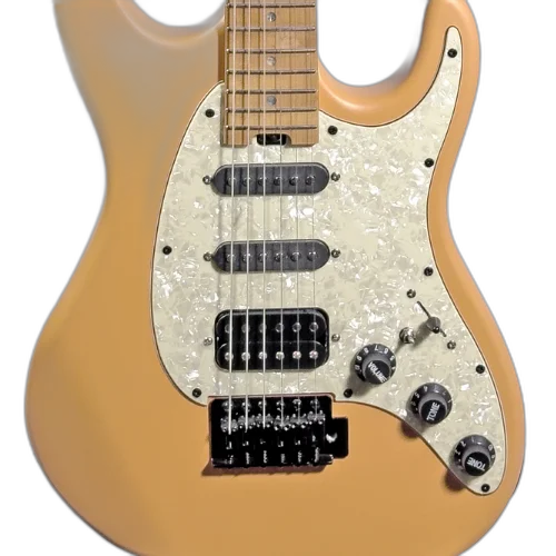 Guitarra Waldman ST-441X ORS/B Orange Satin Premium com Technical Wood e Bag