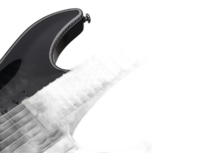 Acabamento TBB Trans Black Burst com top quilted maple