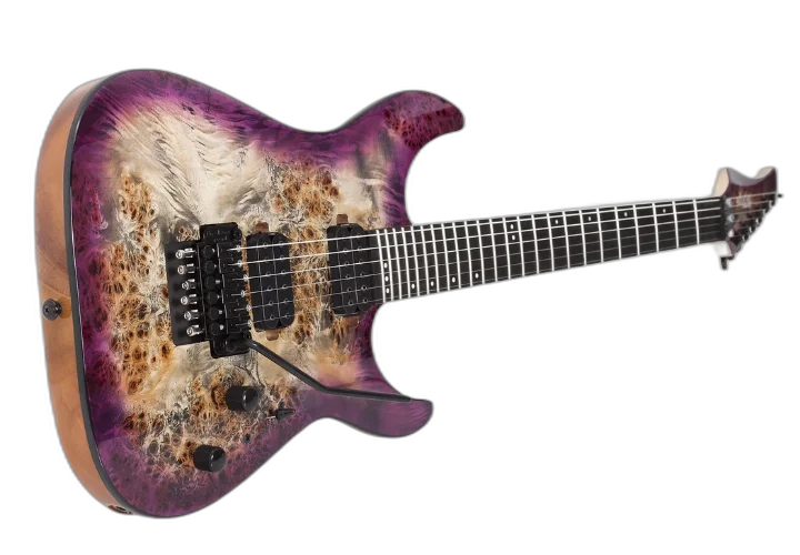 Ponte Schecter Custom Hardtail com string-through