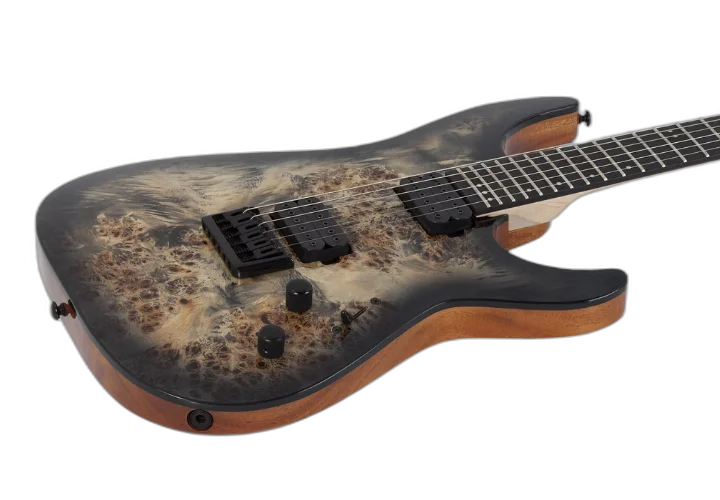Ponte Schecter Custom Hardtail com string-through