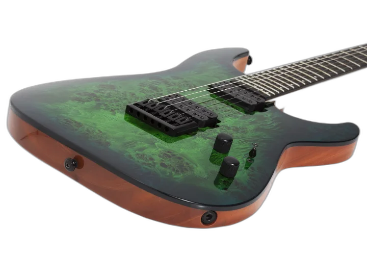 Ponte Schecter Custom Hardtail com string-through