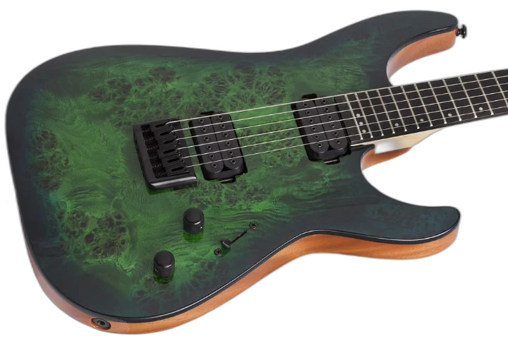 Ponte Schecter Custom Hardtail com string-through