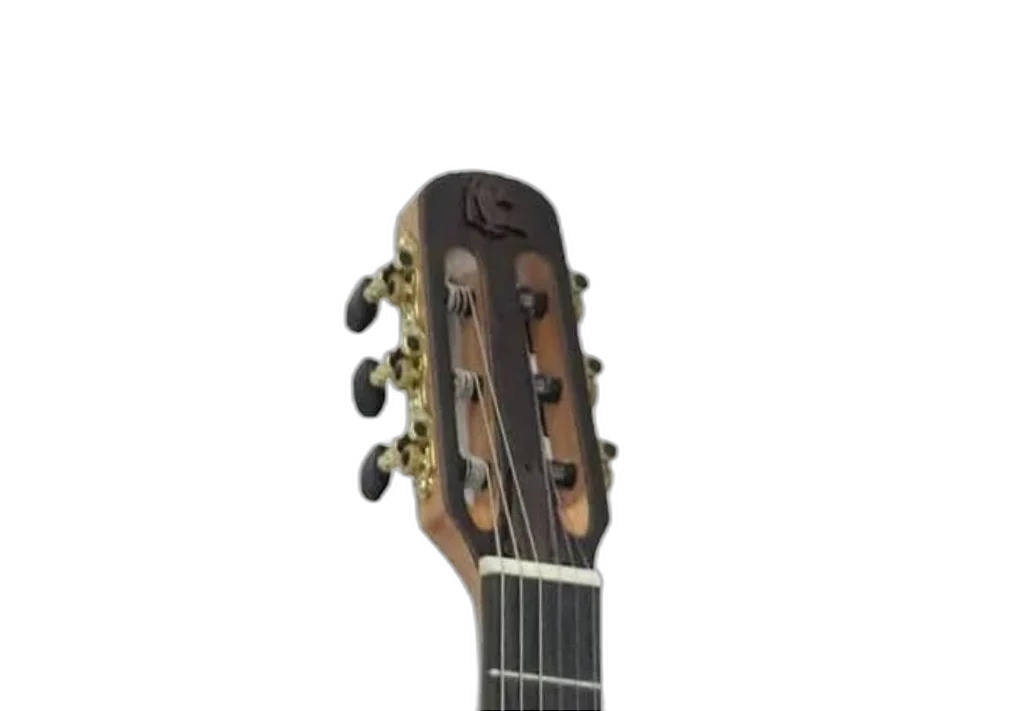 Acabamento Mahogany Burst Artístico