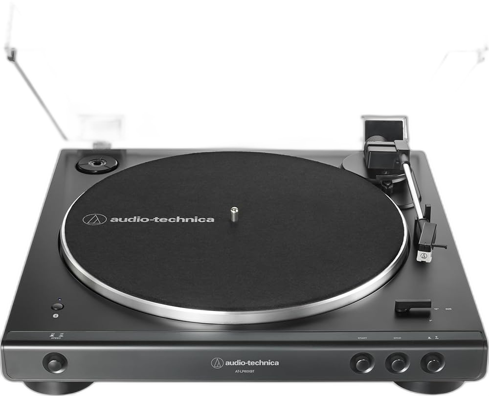 Toca-Discos Audio-Technica AT-LP60XBT-BK-C