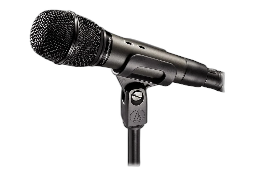 Microfone Audio-Technica ATM710 Condensador Cardioide para Instrumentos - Captação de Alta Fidelidade para Palco e Estúdio