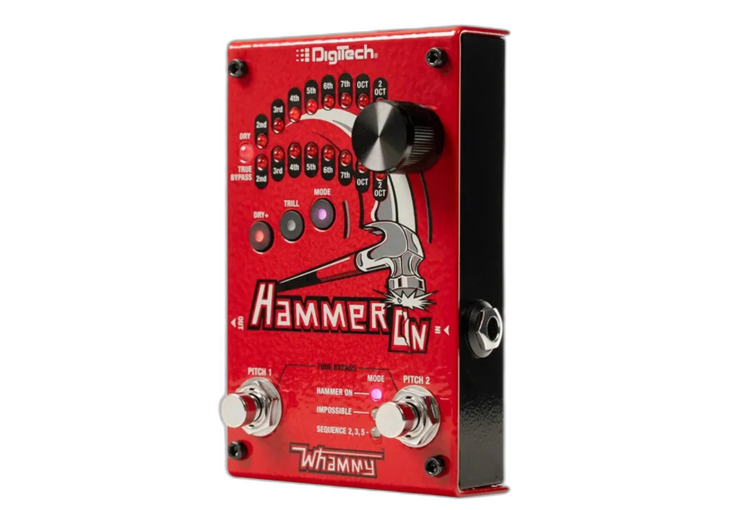 Digitech HammerOn V-04 em uso