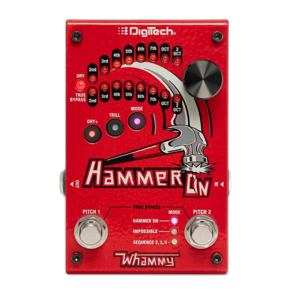 Controles do pedal HammerOn V-04