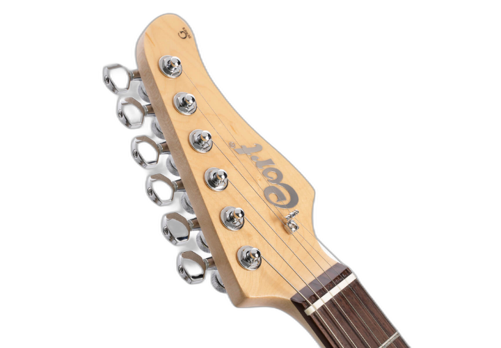Braço em Canadian Hard Maple e Escala em Rosewood