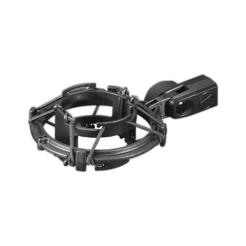 Shock Mount Audio-Technica AT8458A para Microfones AT4050 e AT4040 - Suspensão Elástica com Rosca 5/8" para Estúdio
