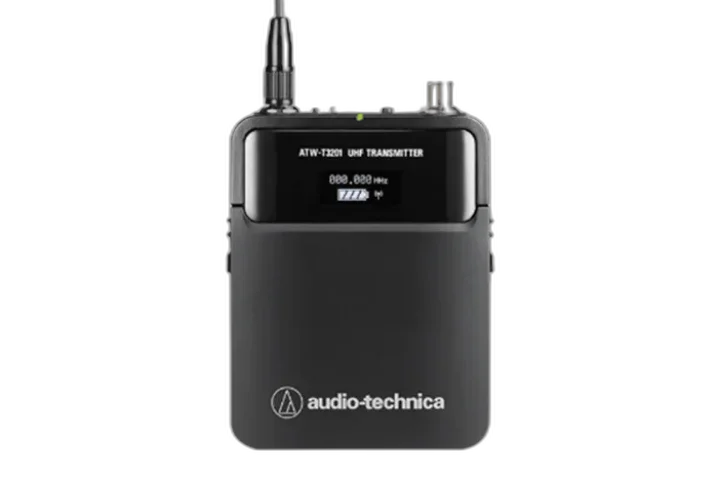 Sistema Wireless Audio-Technica ATW-3211DE2 UHF com Bodypack para Microfones - 3000 Series