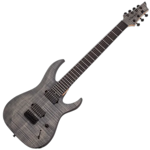 Guitarra Schecter Sunset-7 Extreme GG Grey Ghost 7 Cordas com Captadores Fishman Fluence Modern e Ponte Hipshot Hardtail 2572