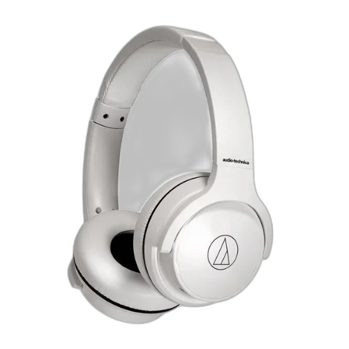 Fone de Ouvido Bluetooth Audio-Technica ATH-S220BTWH Branco com 60h de Bateria e Carga Rápida