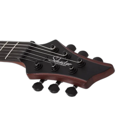 Guitarra Schecter C-1 Rob Scallon SDR Satin Dark Roast com Captadores Schecter Rob Scallon Signature HSS e Ponte Hipshot Hardtail 901