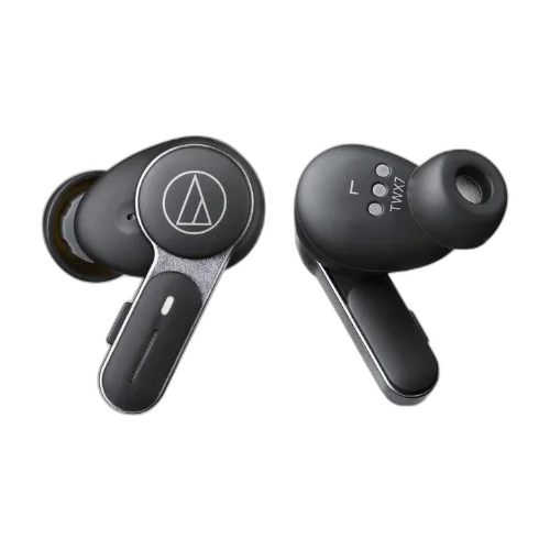 Fone de Ouvido Audio-Technica ATH-TWX7BK True Wireless High-Fidelity LDAC ANC Digital Hybrid Drivers Black