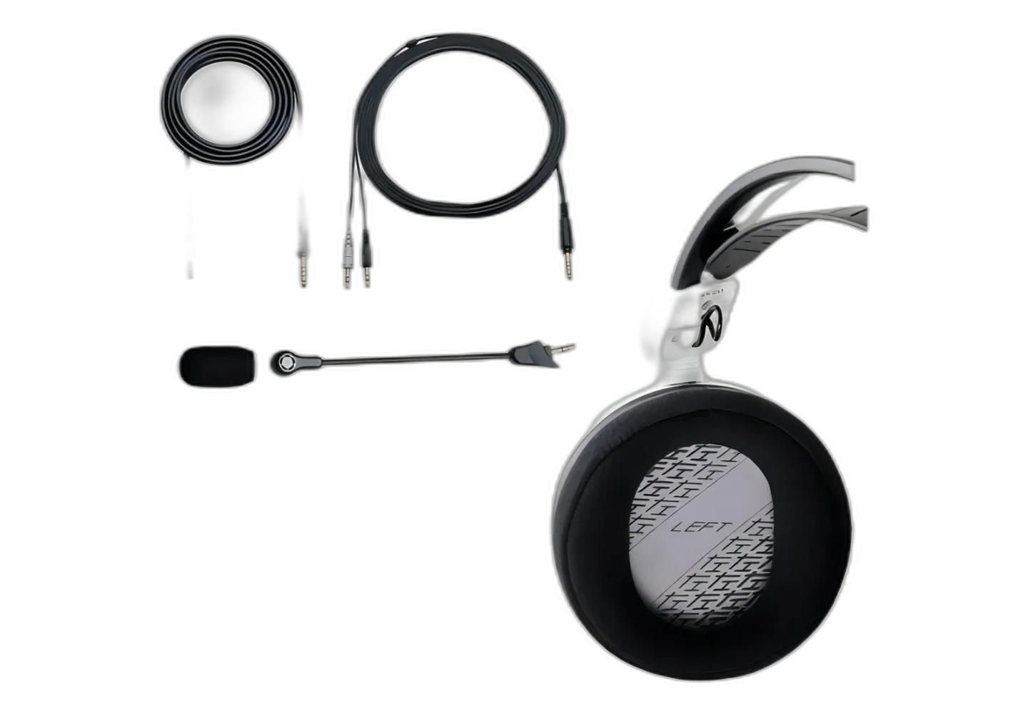 Headset gamer ATH-GDL3WH com seu design open-back branco