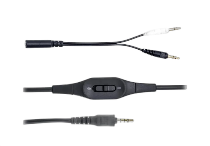 Cabo splitter em Y para compatibilidade com PC