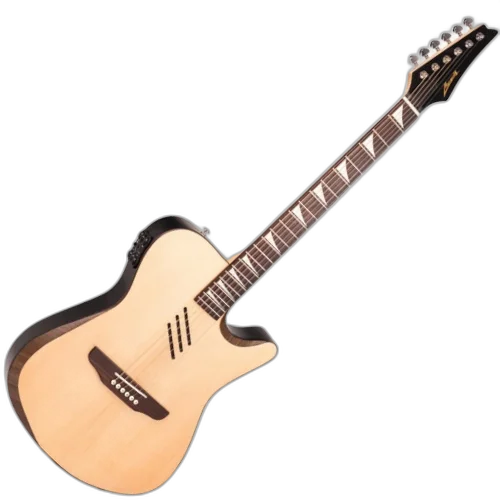 Violão Eletroacústico Marquês VA-244NBEQ Flat Anatômico Natural Sombra Aço com K-4 Efeitos