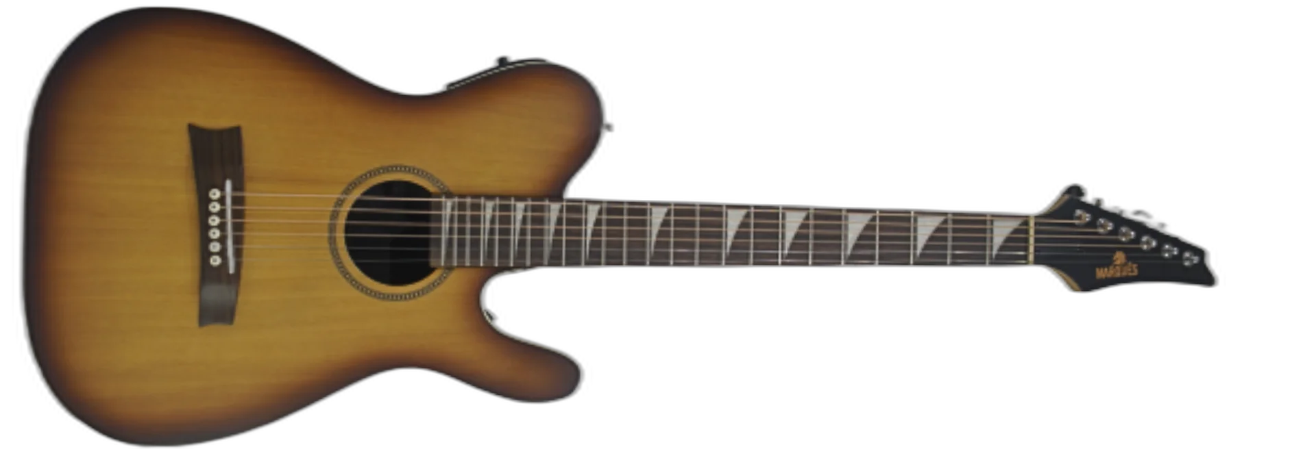 Violão Eletroacústico Marquês VA-44NBEQ Natural Sombra