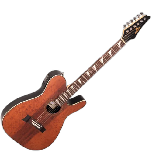 Violão Eletroacústico Marquês VA44 MV EQ Flat Sonic Mahogany Veluto Aço com MET-A08