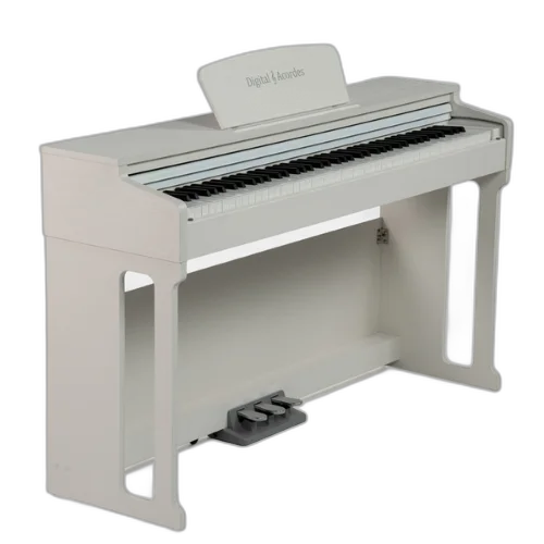 Piano Digital Acordes P2006 Branco com 88 Teclas Pesadas Ação de Martelo Graduado e Polifonia de 64 Notas