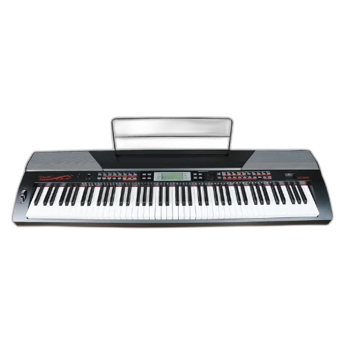 Piano Digital Acordes AC-3000 Portátil com 88 Teclas Sensíveis Polifonia 128 600 Vozes USB MIDI