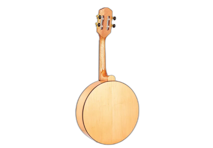 Banjo Marquês Musical BAJ150 NT EL Natural com Captador Passivo Cap-06 e Aro Dourado