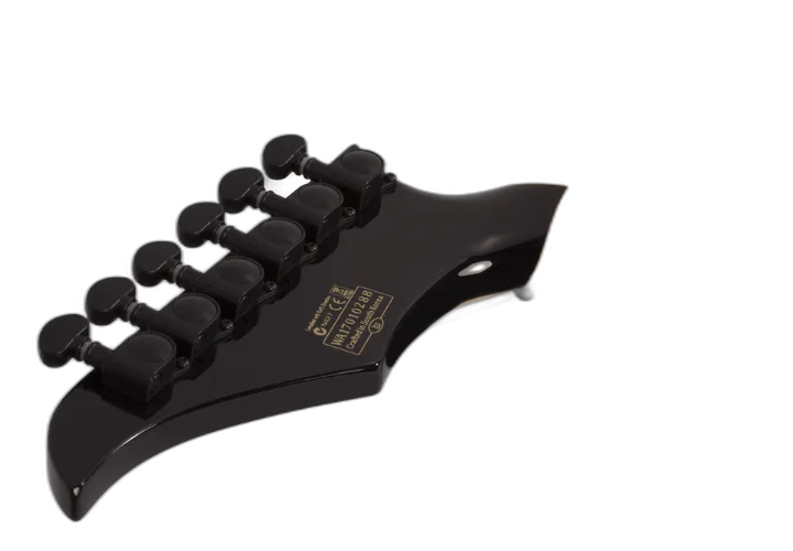 Guitarra Schecter Blood Eagle NI Nordic Ice com Captadores EMG 81/85 e Ponte Tune-O-Matic 4521