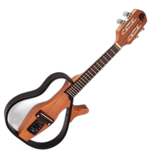 Cavaco Eletroacústico Marquês Musical CA75 NS EQ Natural Fosco Maciço Vazado com Equalizador Ativo e Cordas de Aço