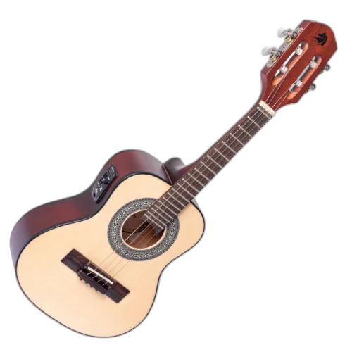 Cavaco Eletroacústico Marquês Musical CA135 NS EQ Natural Fosco com Equalizador Ativo e Cordas de Aço
