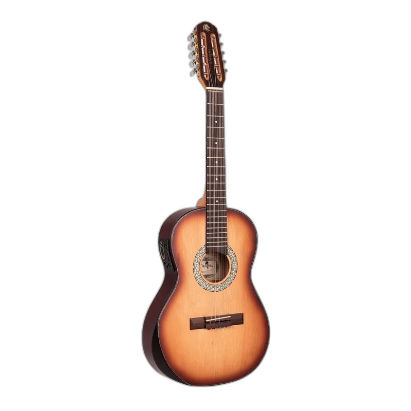 Viola Clássica Eletroacústica Marquês VIL217 NB EQ Clássica Natural Sombra com MET-A08