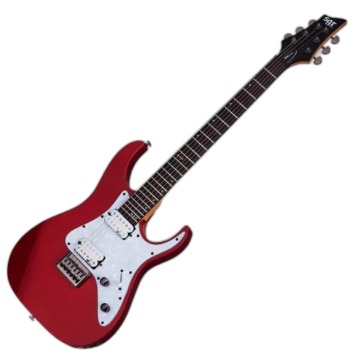Guitarra Schecter Banshee 6 SGR MRED Metallic Red com Captadores Schecter Diamond Plus e Ponte Tune-O-Matic 3855