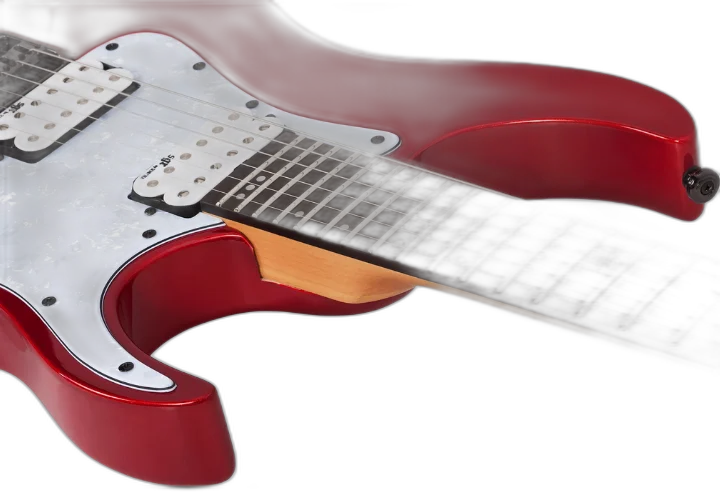 Guitarra Schecter Banshee 6 SGR MRED Metallic Red com Captadores Schecter Diamond Plus e Ponte Tune-O-Matic 3855