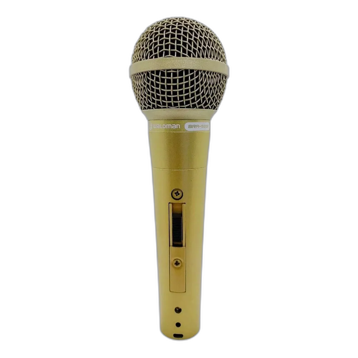 Microfone Dinâmico Waldman BRA-5800 com Chave On/Off