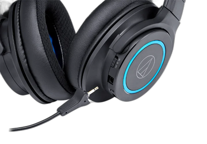 Fone de Ouvido Gamer Audio-Technica ATH-G1WL Wireless Sem Fio com Microfone Destacável e Surround 7.1