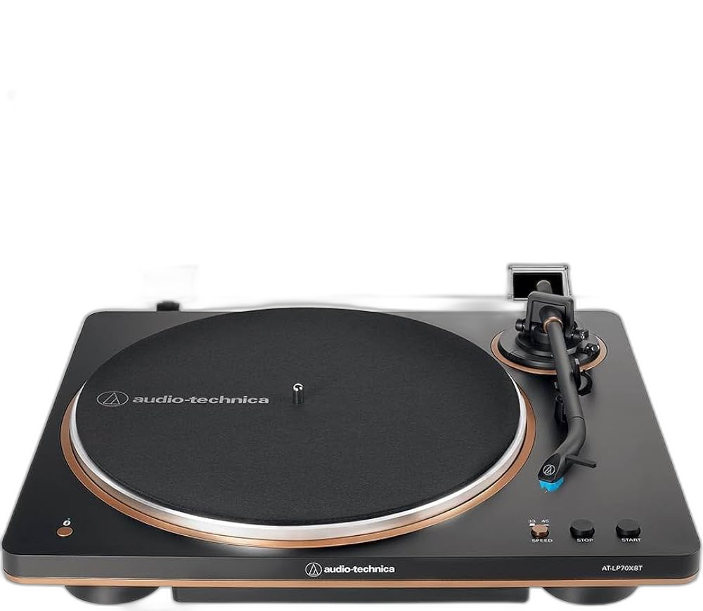 Toca-Discos Automático Bluetooth Audio-Technica AT-LP70XBT Black/Bronze